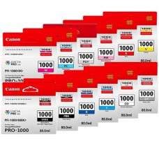 Canon Lucia Pro PFI-1000 Pigment Inks for Pro-1000 (SPECIAL ORDER)